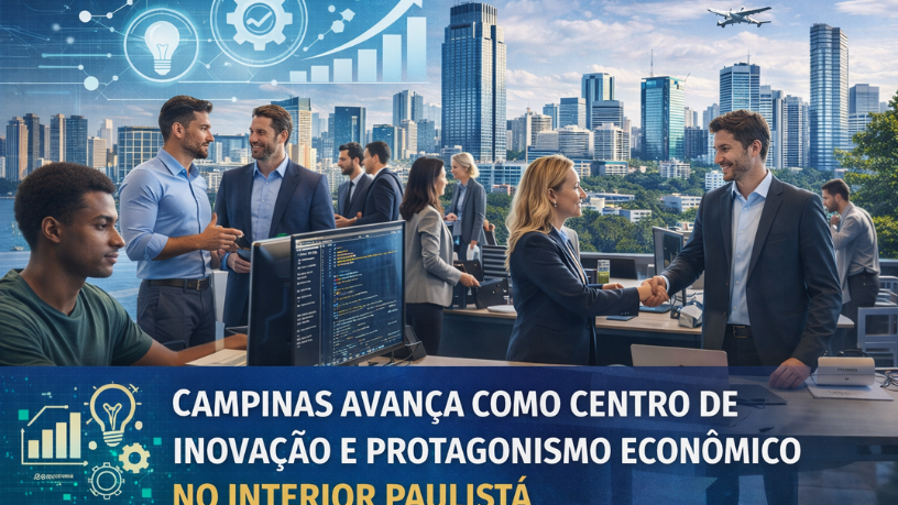 Campinas ganha protagonismo e amplia presença no cenário econômico internacional