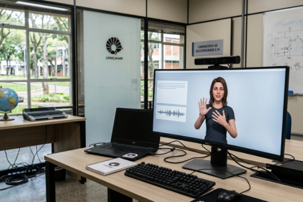 Unicamp testa avatares em Libras em Campinas: como a inteligência artificial pode ampliar a acessibilidade