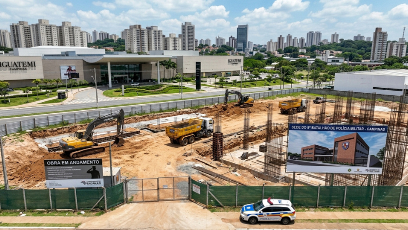 Nova sede da PM em Campinas avança: terreno de R$ 5,6 milhões pode reforçar segurança na região do Iguatemi